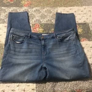 Light Blue Plus Size Jeans